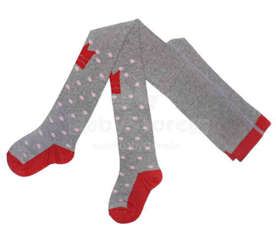 Weri Spezials Bērnu Zeķubikses Crown Heather Grey ART.WERI-4469 Augstas kvalitātes bērnu kokvilnas Zeķubikses meitenēm