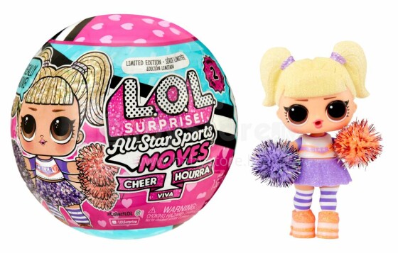 L.O.L. Surprise doll All Star Sports, 10 cm