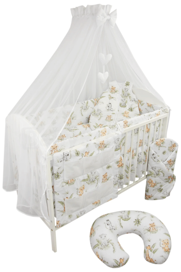 ANKRAS New Zoo P-6 Art.NOZ000034  6 piece bedding set