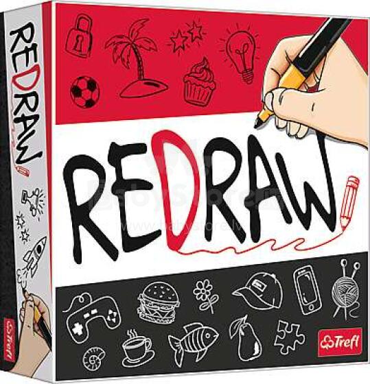 TREFL Board game Redraw (in Latvian lang.)
