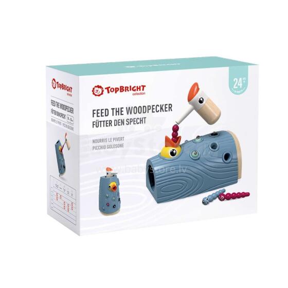 TOPBRIGHT Activity toy Feed the woodpecker