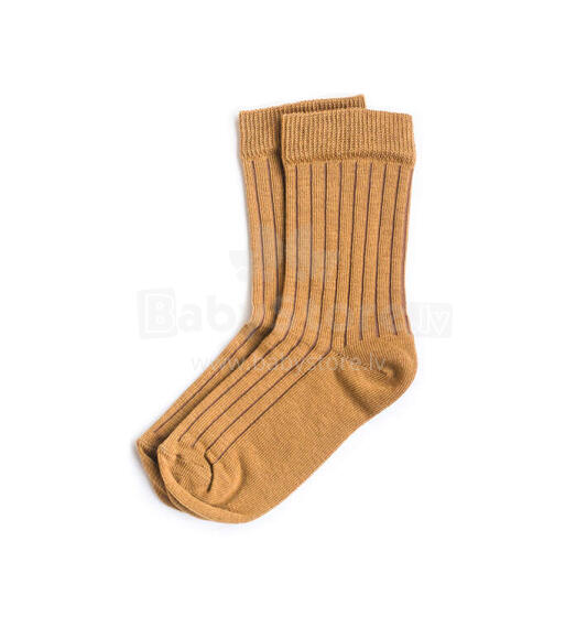 La Bebe™ Nursing Eco Organic Cotton Socks Art.154803 Camel