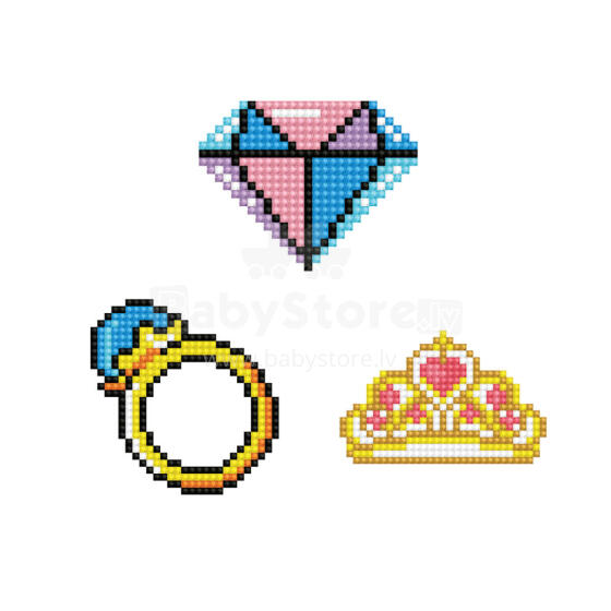 "DIAMOND DOTS radošs dimanta gleznas komplekts ""GEM"", 3 uzl?mes, DTZ12.014"
