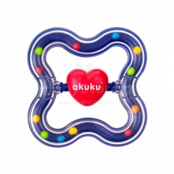 Akuku Rattle With Heart Art.A0463