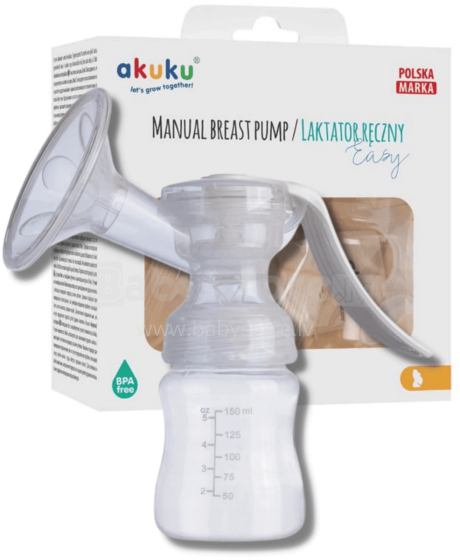 Akuku Easy A0306 White manual breast pump