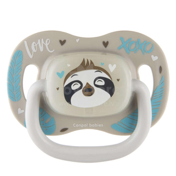 Canpol Babies Exotic Art.34/920_leni Silicone pacifier with symmetrical shape 0-6M