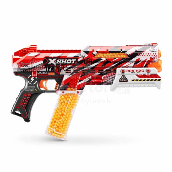 X-SHOT rotaļu pistole "Hyper Gel", 1. sērija, 5000 gēla bumbiņas, sortiments, 36622