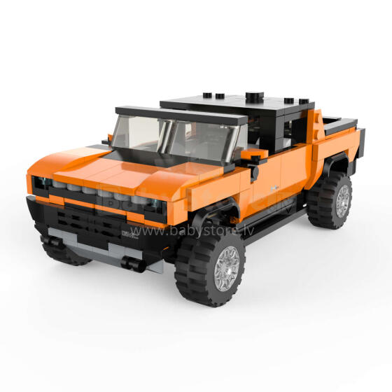 "RASTAR 1:30 saliekams automaš?nas modelis ""Hummer EV"", sortiments, oranžs/dzeltens, 454 da?as, 93700"