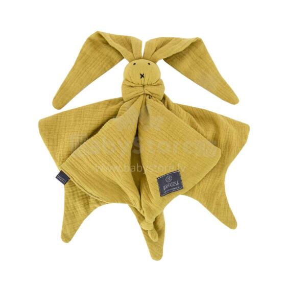 Makaszka Sleep Doudou Bunny Art.155230 Spicy Mustard