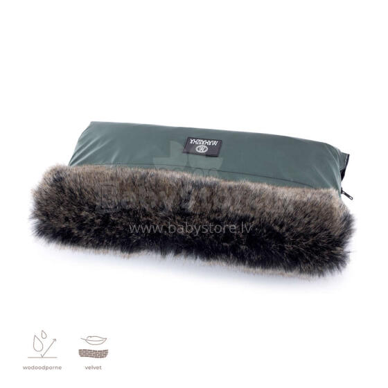Makaszka Waterproof Muff Art.MUFGLAM6 Glamour Green
