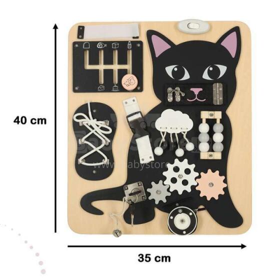 SENSORY MANIPULATION BOARD KITTEN LULILO KATO