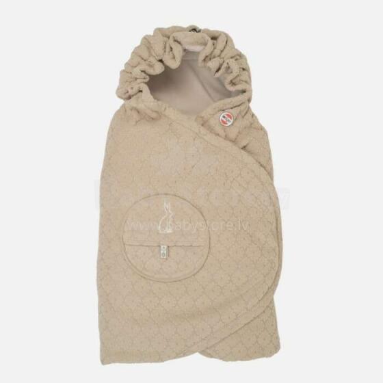 Lodger Wrapper Folklore Fleece Art.WPF 630 Beige ietinamā sedziņa 2 in 1