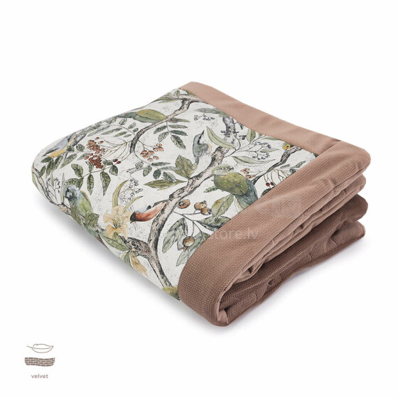 Makaszka Velvet Blanket Art.155387 Высококачественное детское двустороннее одеяло (75x100 см)