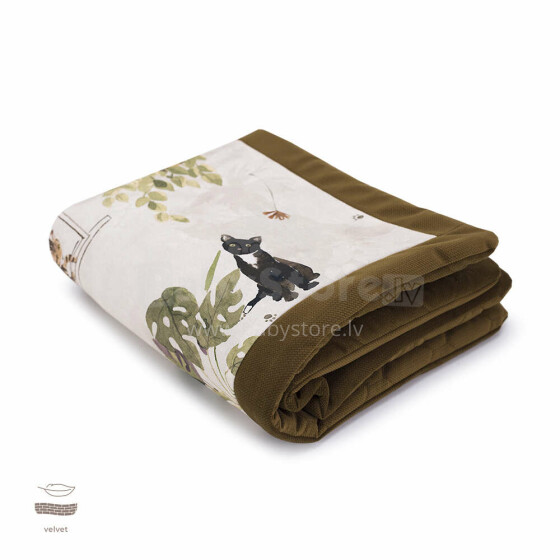 Makaszka Velvet Blanket Art.155391 Высококачественное детское двустороннее одеяло (75x100 см)