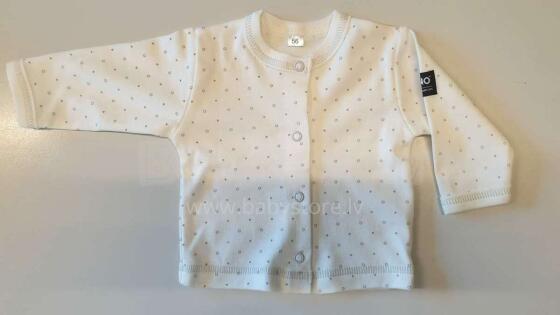 La Bebe™ NO Baby Shirt Vanilla Art.155414 Детская хлопковая распашонка
