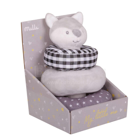 MILLI gredzenveida tornis jenga Lapsa 18cm, YT19511/18