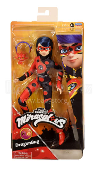 MIRACULOUS lelle Dragon Bug, 50010