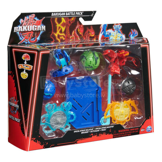 BAKUGAN kaujas komplekts, sortiments, 6066988
