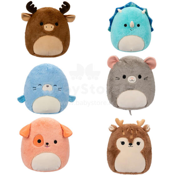 SQUISHMALLOWS Fuzz-A-Mallows Plīša rotaļlieta, 30 cm