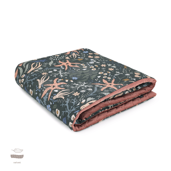 Makaszka Velvet Blanket Art.155882 Высококачественное детское двустороннее одеяло (100x150 см)
