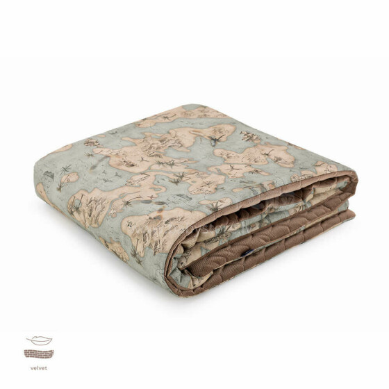 Makaszka Velvet Blanket Art.155889 Augstākās kvalitātes divpusēja sedziņa (100x150 cm)
