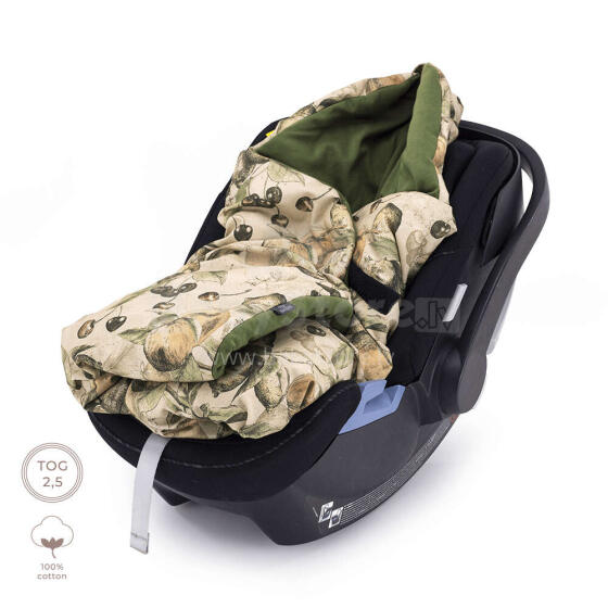 Makaszka Car Seat Blanket Art.KOC5COTTONTASTE Taste Of Summer