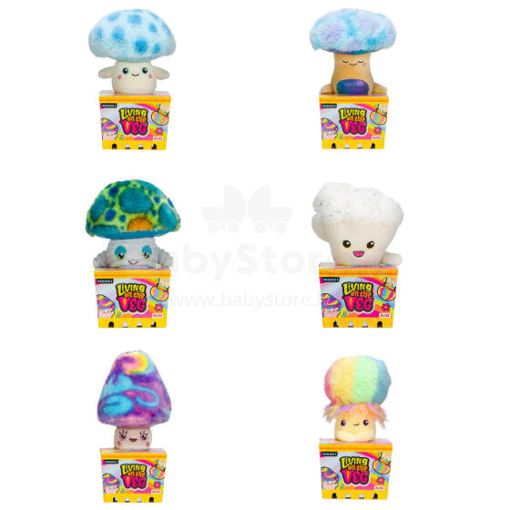 LIVING ON THE VEG  S1 plush Funguys, 15 cm