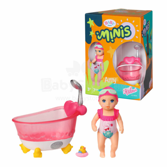 BABY BORN Minis mängukomplekt Vann