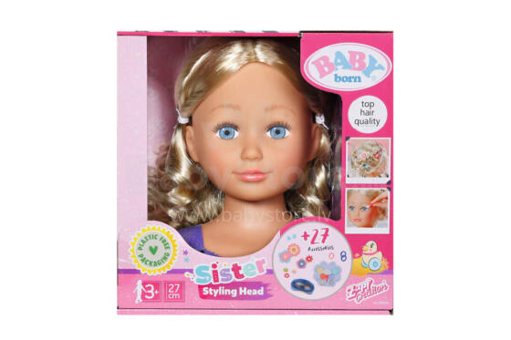 BABY BORN Sister Styling Head