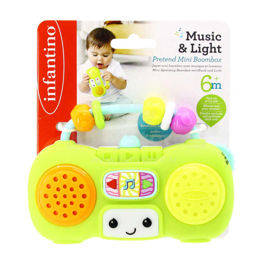 INFANTINO Interactive toy Mini boombox
