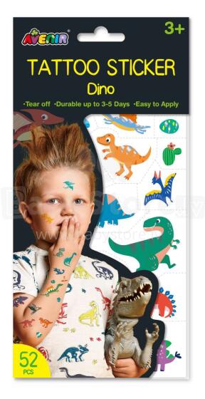 AVENIR Tattoo Sticker Dino