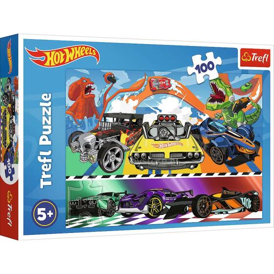 TREFL HOT WHEELS Puzzle, 100 pcs