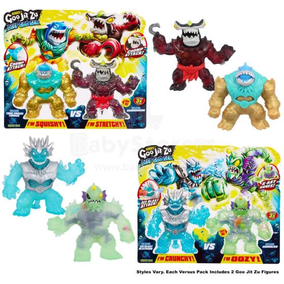 HEROES OF GOO JIT ZU Deep Goo Sea figure Versus pack