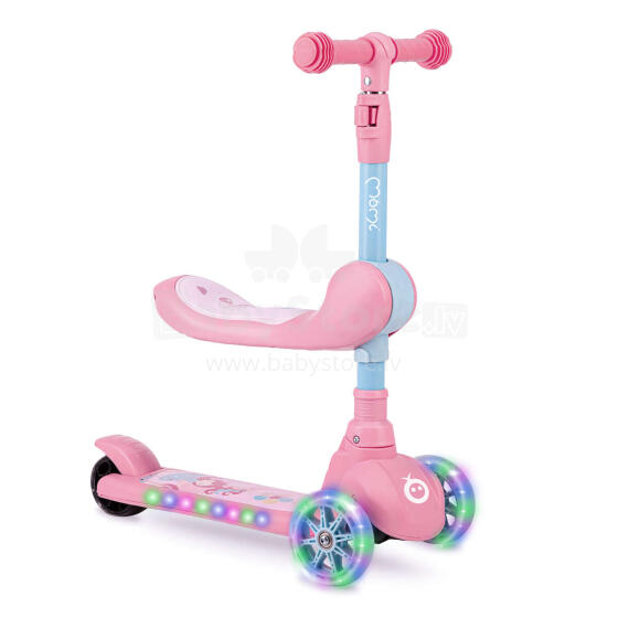 MoMi KIURU Art.HUBA00034 Pink scooter