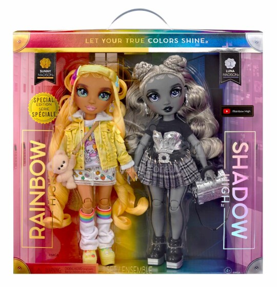 RAINBOW HIGH кукла Sunny & Luna