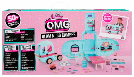 L.O.L. Surprise rotaļu komplekts ´´Glam N´ Go´´ furgons