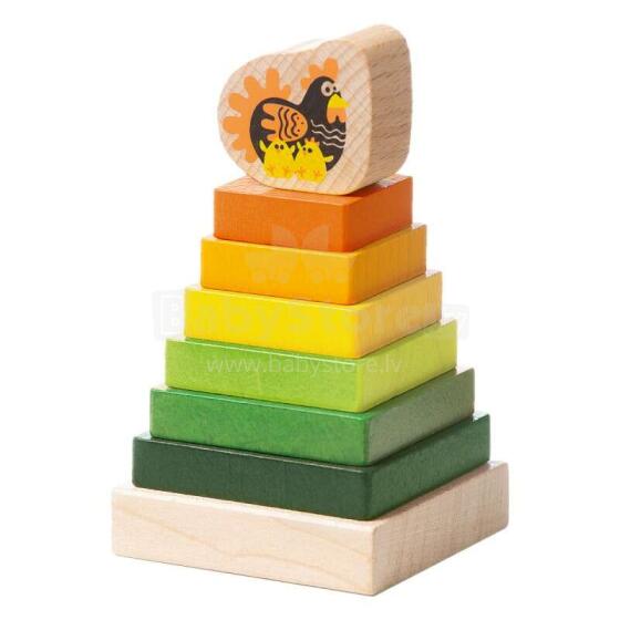 Cubika Woodwn Tower Art.LD-15