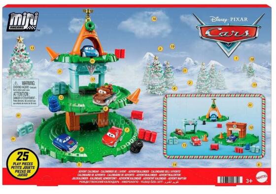 Disney Pixar Cars Minis HPD83 Adventes kalendārs