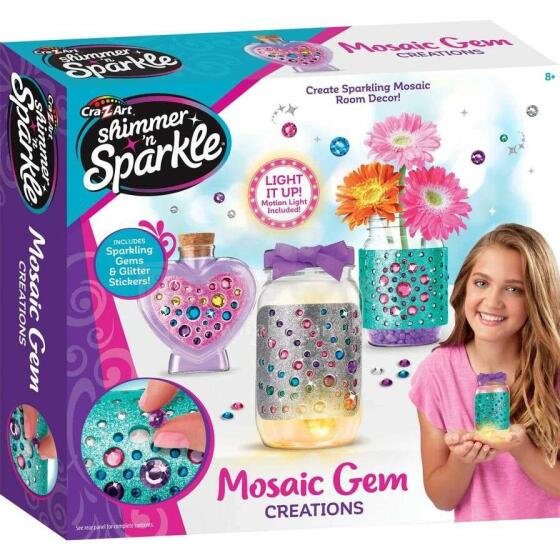 CRA-Z-ART Shimmer ‘n Sparkle DIY набор Mosaic Gem Creations