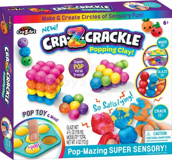 CRA-Z-ART Cra-Z-Crackle komplekt Pop-Mazing