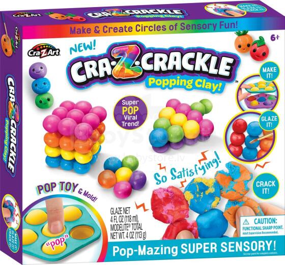 CRA-Z-ART Cra-Z-Crackle DIY набор глины