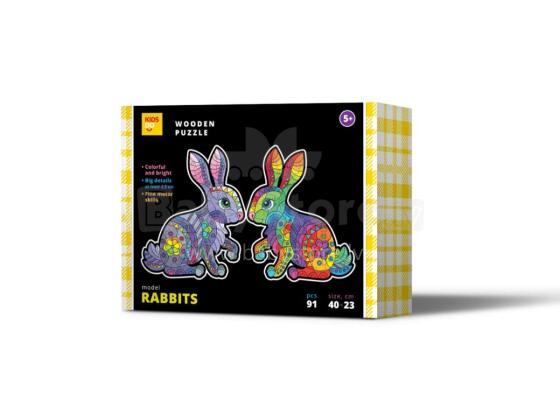 KIDS DO Wooden puzzle Art.PAG5184 91 psc