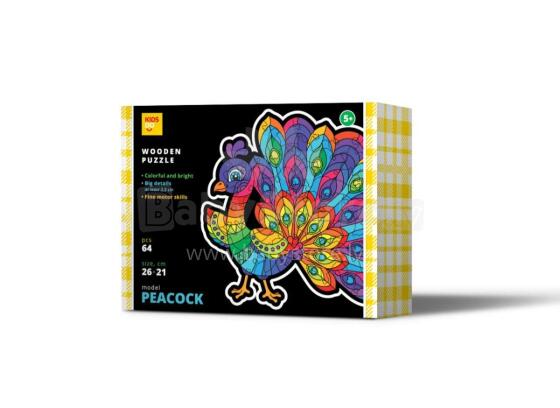KIDS DO Wooden puzzle  Art.AP3118 64 psc