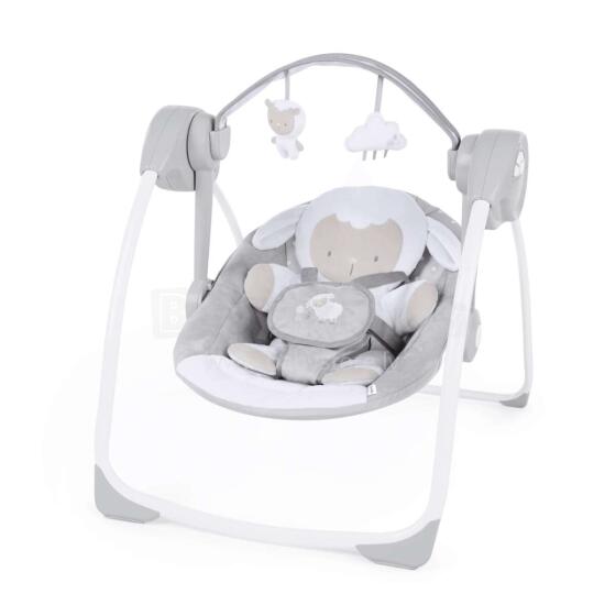 Ingenuity Comfort 2 Go Cuddle Lamb Art.12184 pārnēsājams šūpuļkrēsls