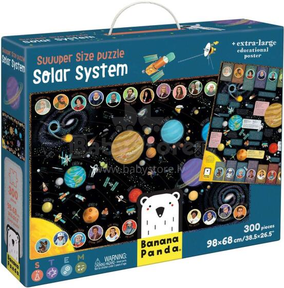 Banana Panda Suuuper Size Puzzles Solar System Art.49110