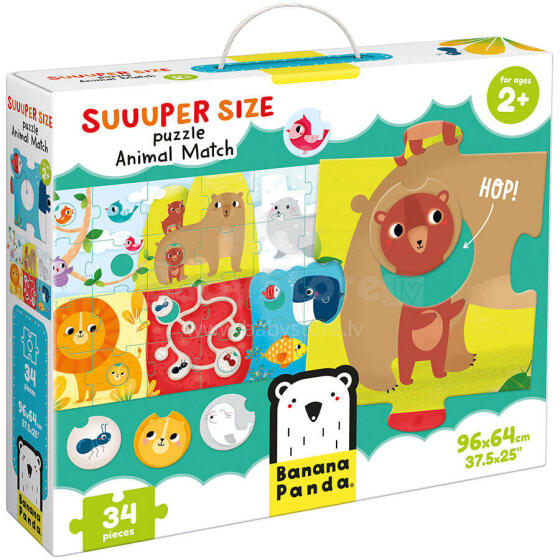 Banana Panda Suuuper Size Puzzle Animal Match Art.49025