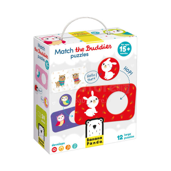 Banana Panda Match the Buddies Puzzles Art.49030