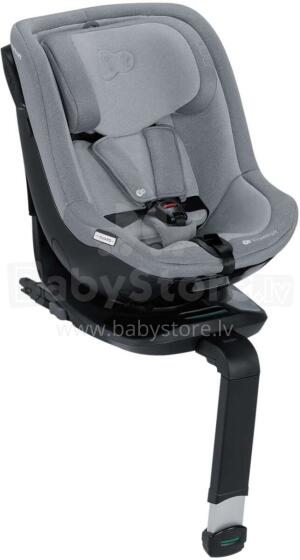 KinderKraft I-GUARD PRO I-SIZE 61-105 cm Art.KCIGUAPRGRY0000 Cool Grey autokrēsliņš 0-18 kg