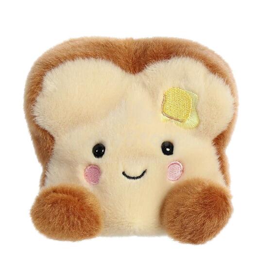 AURORA Palm Pals plush toy, Buttery Toast, 12 cm