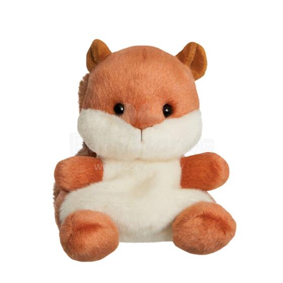 AURORA Palm Pals plush toy, Nibbles Squirrel, 12 cm